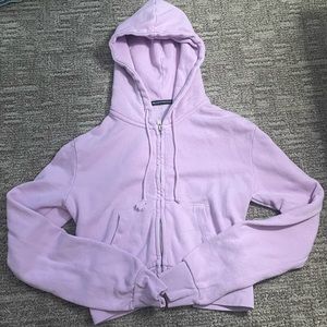 Brandy Melville zip up hoodie